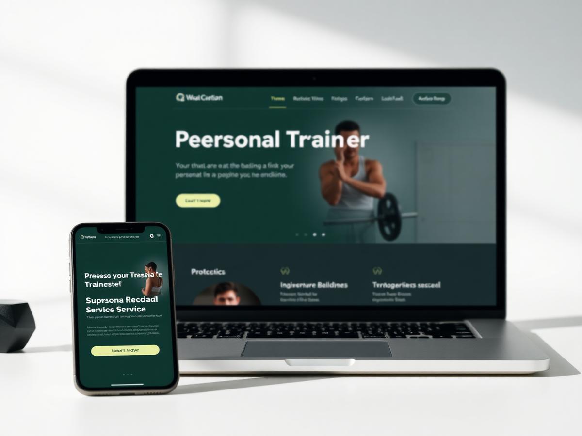 Prévia do site Treino Base Personal